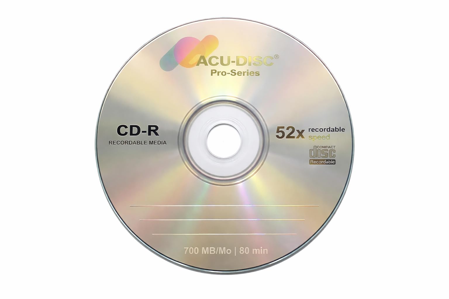 Pro-Series CD-R80 Lot de 25 disques vierges 700 Mo 52x Protection UV