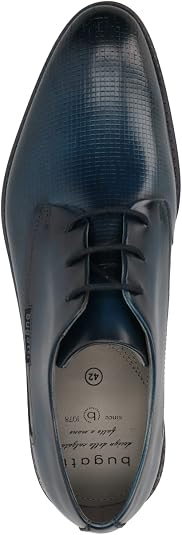 Bugatti Zanerio Chaussures à Lacets Homme Beiges - Cuir Matelassé Confortable Et Élégant