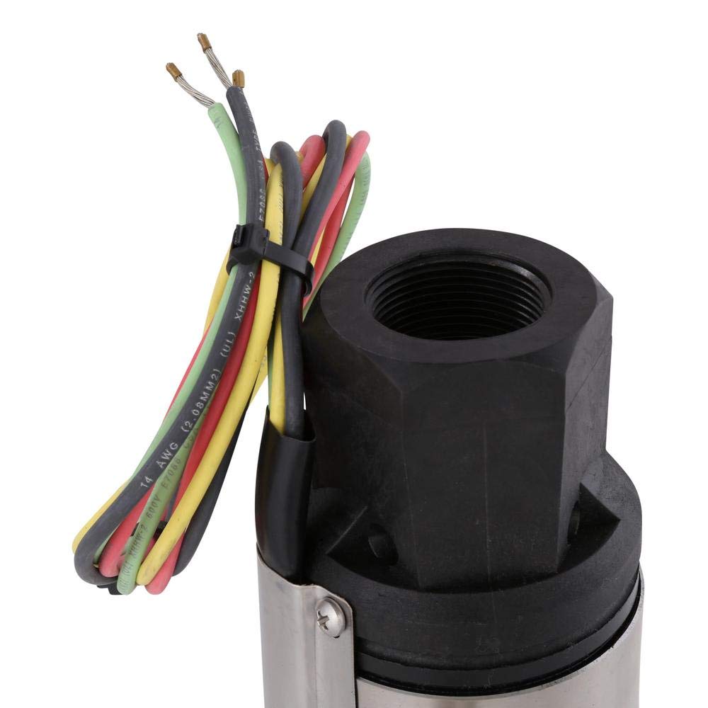 3/4 HP Submersible 3-Wire Motor 10 GPM Deep Well Potable Water
