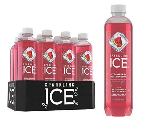 Sparkling Ice Naturally Flavored Sparkling Water, Pink Grapefruit, 17 Fl Oz, 12 Count