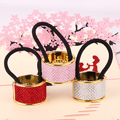 KALLORY 6pcs Metal Ponytail Holder Cuffs Hair Ties Wraps Women Ponytail Accessories, Assorted Color - Image 2