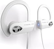 XR500 Bluetooth Running Headphones, IPX7 Waterproof, Noise Cancelling, Secure-Fit, Wireless Sport Earbuds with Mic