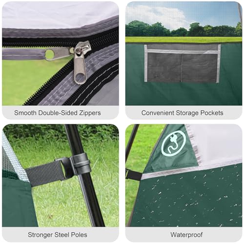Image of CAMPROS CP Tents for Camping 2 /4 /6 Person, Waterproof Windproof Dome Tent