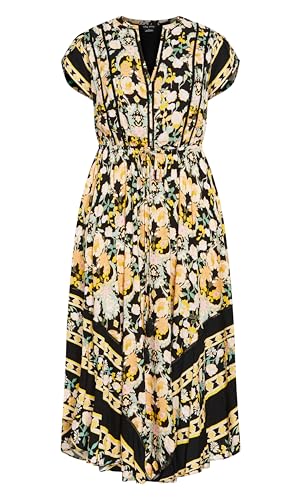 Image of City Chic Plus Size Dress, Lilah Maxi Dress
