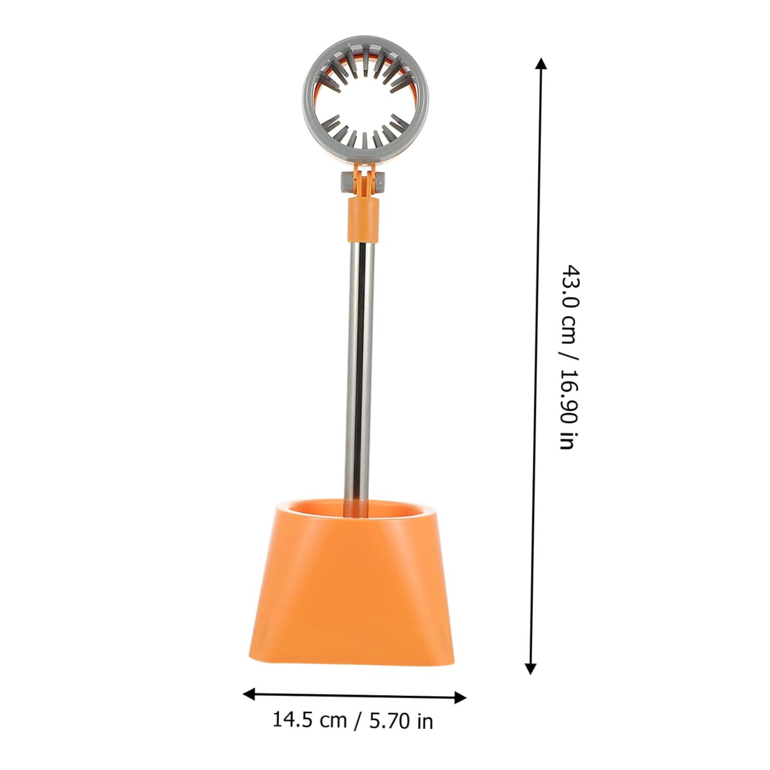 Creative Hair Dryer Rack Floor-standing Organizer with Heavy Duty Suction Cup for Styling Suitable for Hair Dryers and Pet Grooming Tools