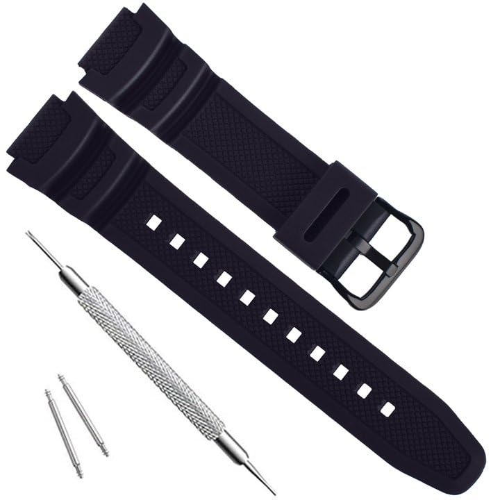 Correa de resina impermeable para Casio MRW-200H ideal para playa