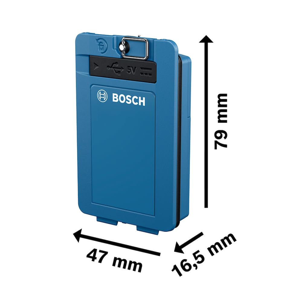Bosch Professional BA 3,7 V 3,0 Ah XL akumulator litowo-jonowy (bezpieczny mechanizm blokujący, port ładowania USB-C, Dual Power Source)