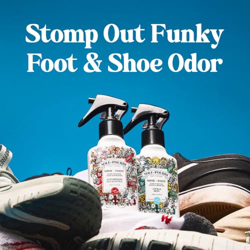 Image of Sole~Pourri Cedarwood Eucalyptus Foot & Shoe Deodorizer Spray - 4oz - Feet & Shoes Deodorant - Cedarwood, Eucalyptus, and Citrus Scent