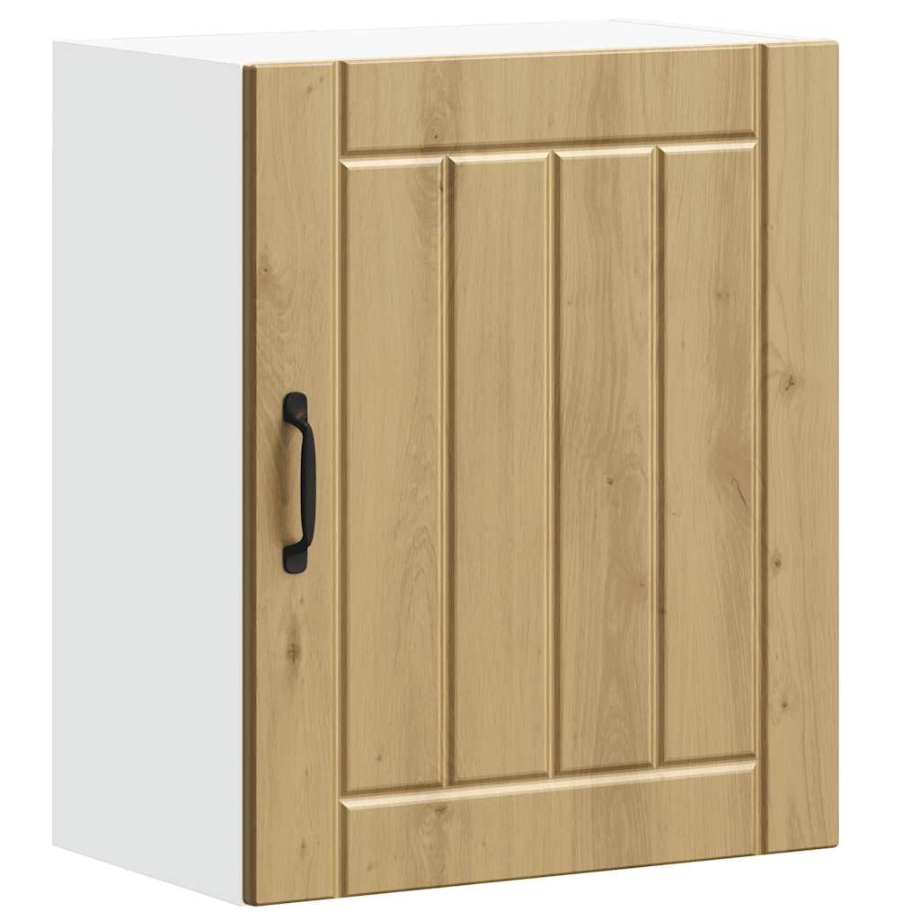 vidaXL Kitchen Wall Cabinet Lucca Artisan Oak Engineered Wood, kitchen wall unit, cabinet for kitchen wall, wall cabinets with doors