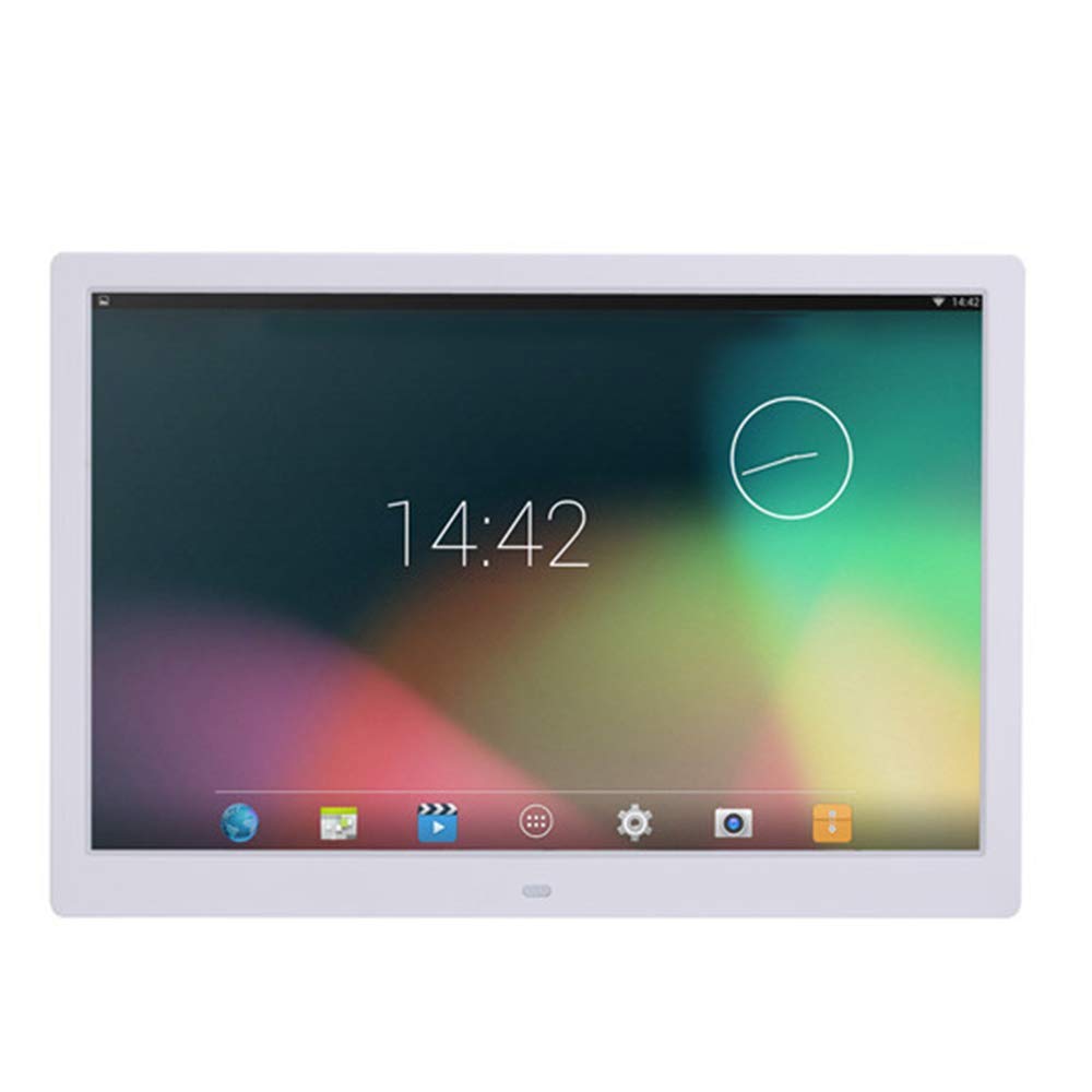 Cadre photo numérique pour salon et bureau grand écran 15 pouces en ligne