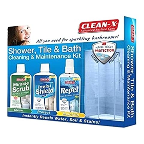 Clean-X Shower, Tub & Bath Maintenance Kit Cover