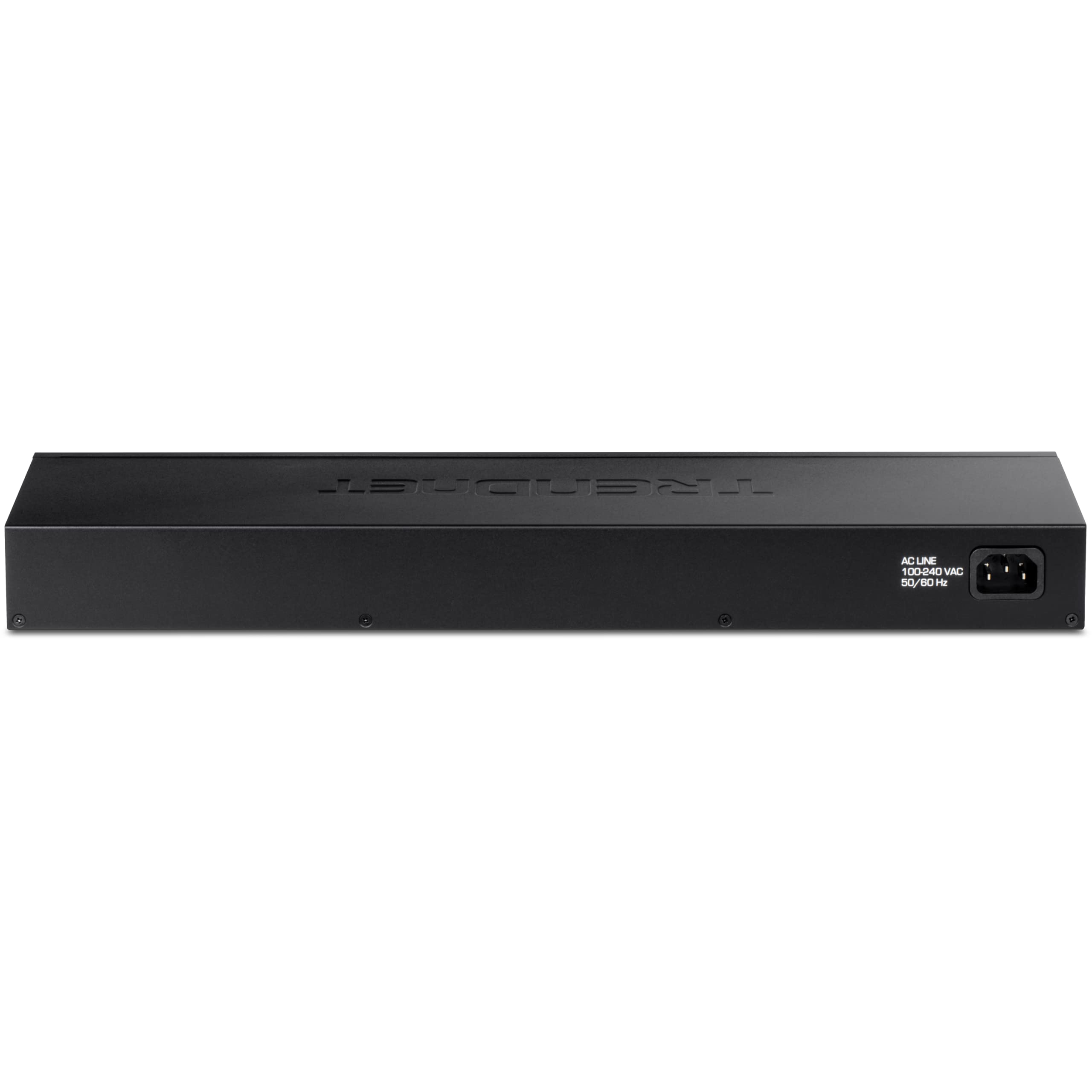 TRENDnet, TEG-S17, Commutateur Gigabit 16 Ports, 16 Ports Gigabit RJ-45, capacité de Commutation 32 Gbit/s, Conception sans Ventilateur, boîtier métallique, Alimentation Interne, Noir