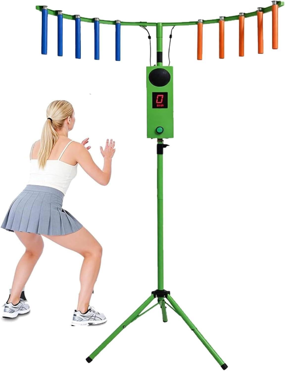 XUXIAO Speed Levels Catch Stick Game, Eye Coordination Training Green
