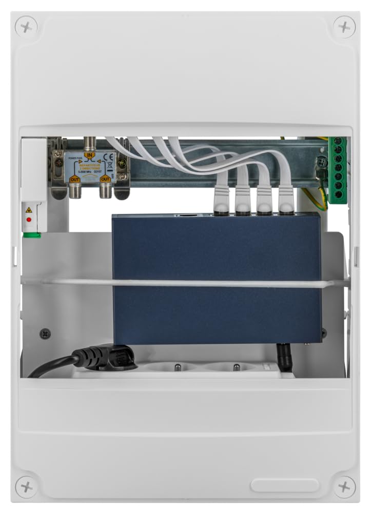 BATILEC - Coffret Communication Grade 3 TV - Compact Modulaire Gigabit