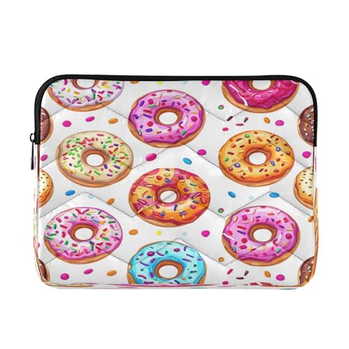 Funda para laptop 13-14 pulgadas diseño Donuts impermeable