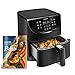 COSORI Friggitrice ad Aria Calda con 11 Programmi,100 Ricette Multilingue 3,5L, Funzione Keep Warm, LED Touch Screen, Tempo Temperatura Regolabili, per 2-3 persone,1500W