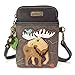 Chala Handbags Moose Cellphone Crossbody Handbag - Convertible Strap