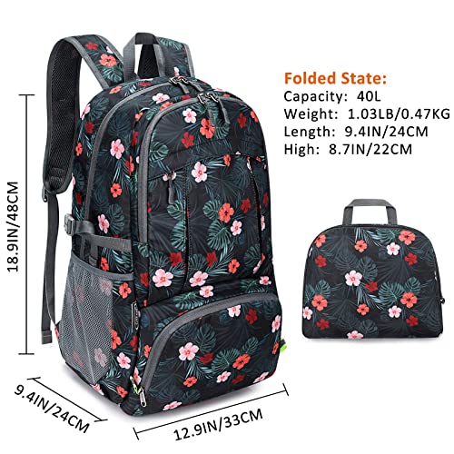 Mochila G4Free 40L ligera impermeable con paraguas 62" miniatura 3