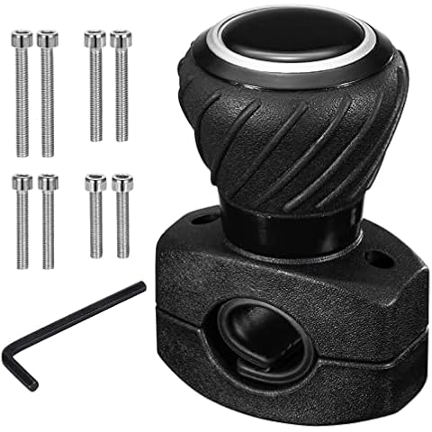 Spurtar - Pomo para volante con perilla giratoria para coches y más Cover