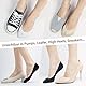ILovDaisy 8 Paar Füßlinge Ballerina Socken Damen Atmungsaktiv Füsslinge, Unsichtbare Sneaker Socken No Show Rutschfeste Socken mit Siliconpad Kurze Socken Halbsocken Mehrfarbig 39-42