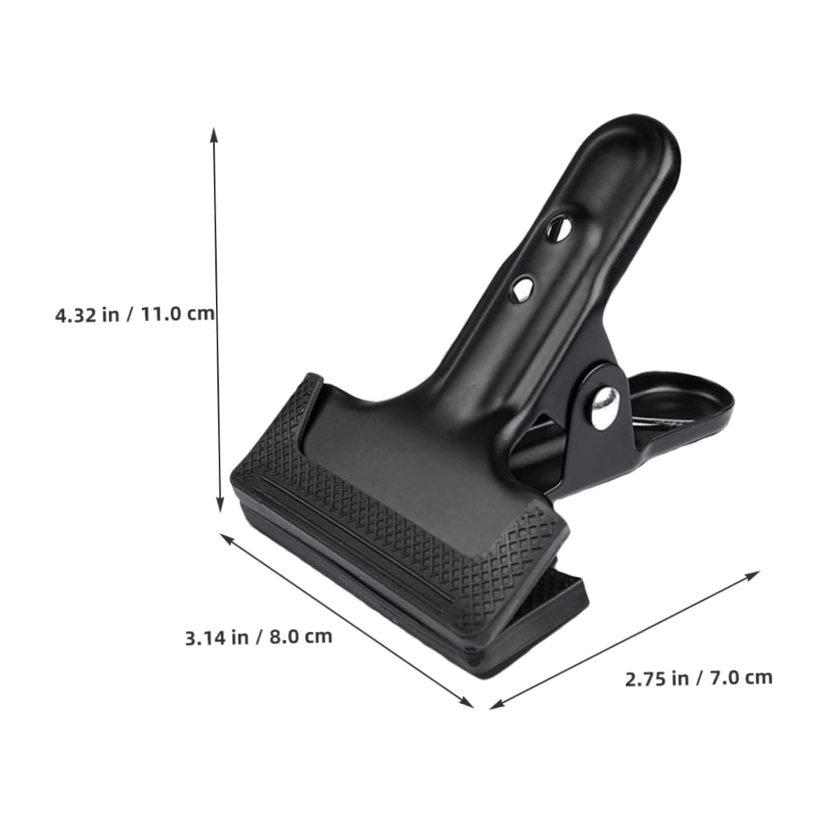 Uonlytech Strong Backdrop Clips 4 Pack Retaining Clamps in Cold Rolled Steel for Use