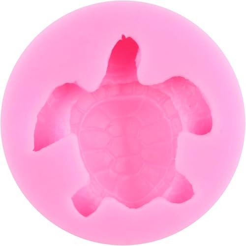 Vista 50 de Zixiang Molde para pastel de fondant con temática marina, sirena, concha, concha, coral, algas marinas, tortugas marinas, delfín, molde de silicona