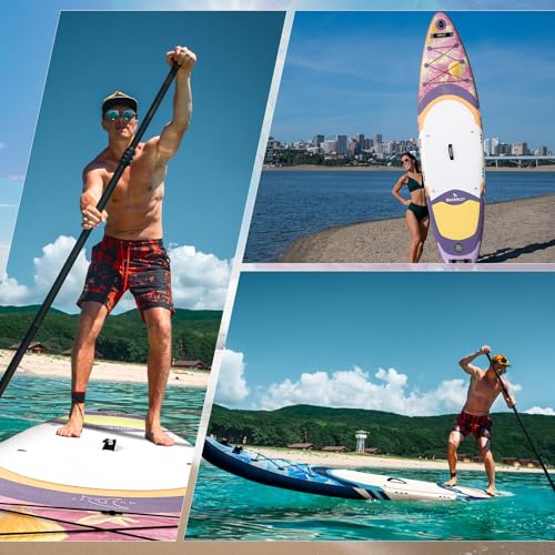 Quashley-Inflatable-Paddle-Board-105326-Stand-Up-Paddleboards-Inflatable-with-Premium-SUP-AccessoriesDurable-Material-and-Non-Slip-Deck-Purple-Paddle-Boards Quashley Inflatable Paddle Board 10.5'×32"×6" Stand Up Paddleboards Inflatable with Premium SUP Accessories,Durable Material and Non-Slip Deck Purple Paddle Boards - Image 7