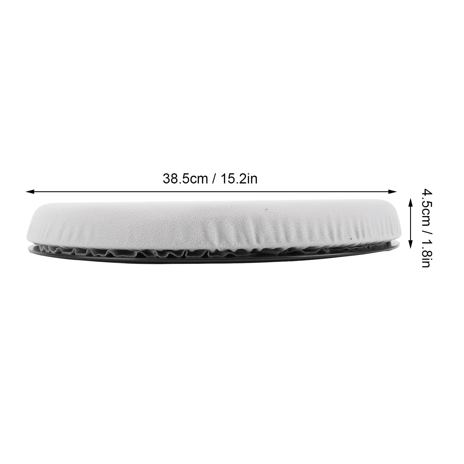 Cuscino di Sedile Girevole a 360 Gradi, Cuscino di Sedile Rotante per Assistenza per Sedia per Auto per la Sedia anziana in Memory Foam a Forma di Rotonda Morbida per Sedia di