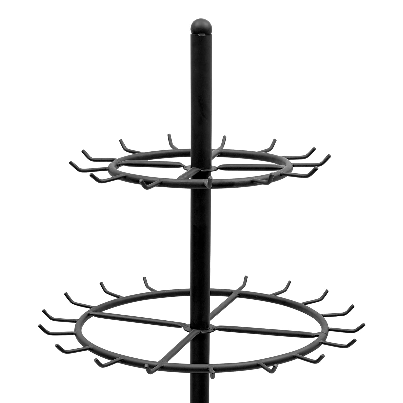 Gürtelhalter, Gürtel Aufbewahrung mit 31 Haken, Gürtel Display Regal Gürtelaufhänger Ständer für Schals und Gürtel