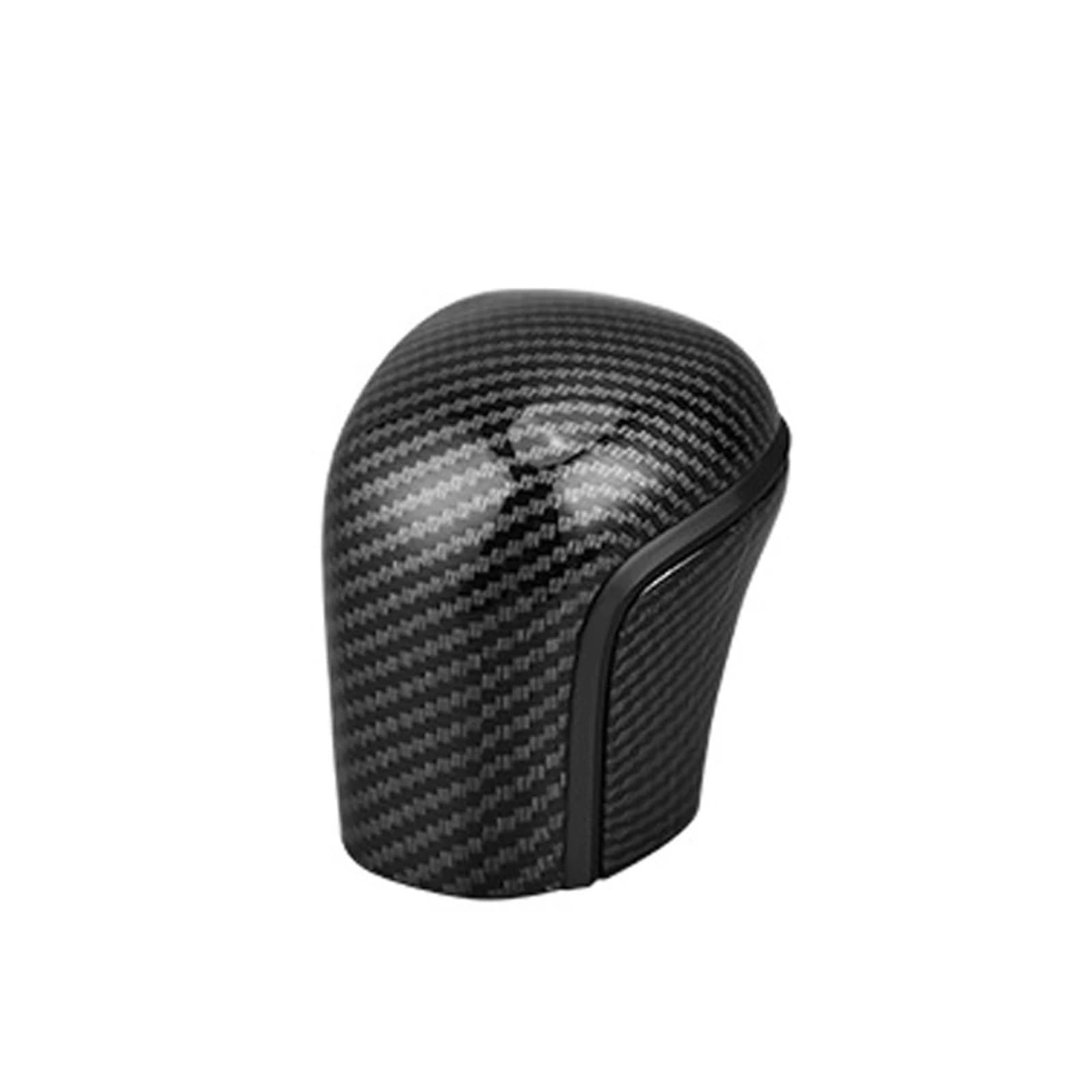 DWTNMEX Gear Shift Knob for Toyota for Allion for CHR for IZOA 2020-2025 Carbon Fiber Car Gear Shift Knob Cover Lever Stick Head Accessories Trim(Black Carbon Fiber)