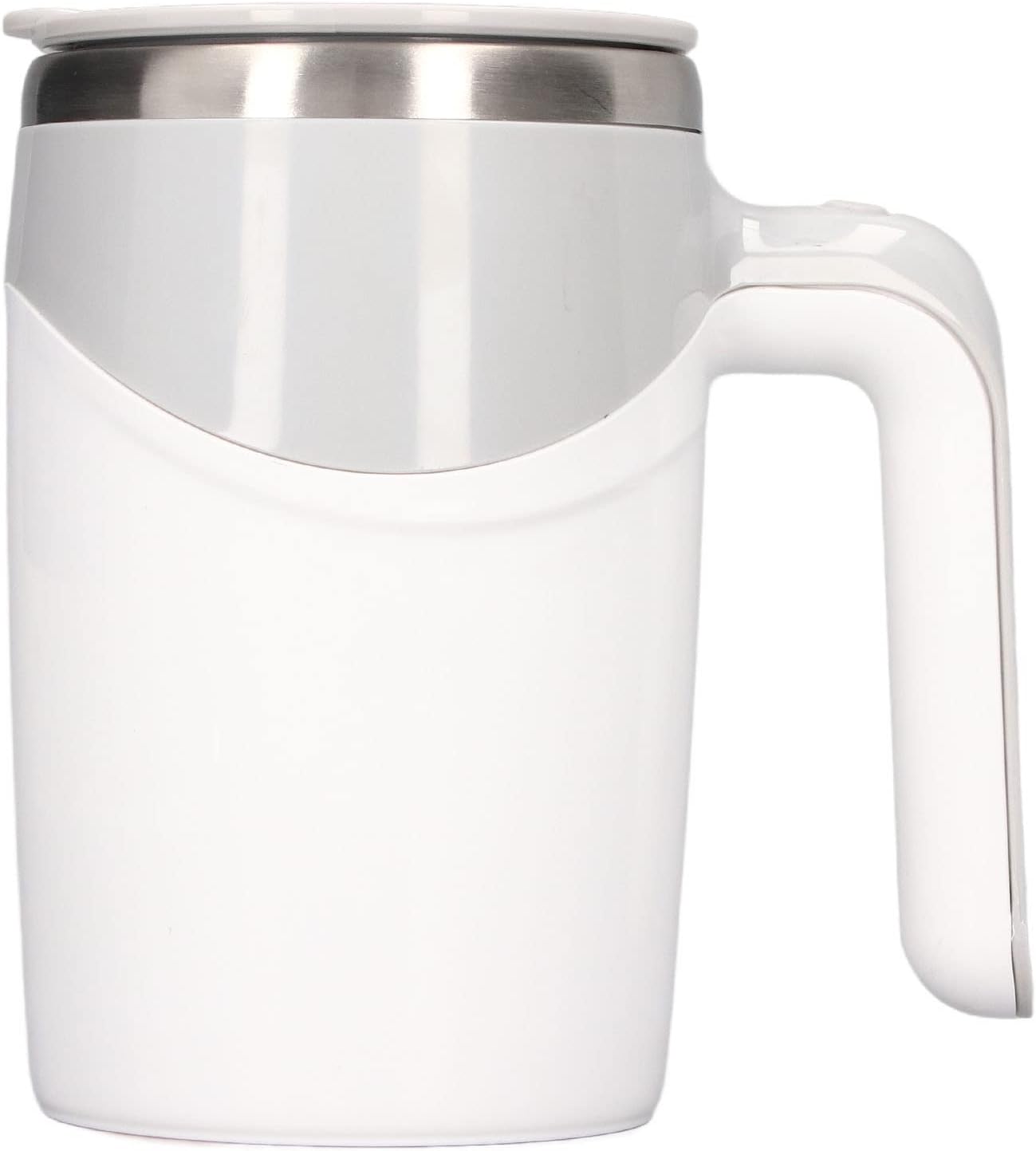 Automatic Mixing Cup, Safe Portable Electric Self Stirring Mug 380ml Multifunction 304 Stainless Steel for Home for Travel,console