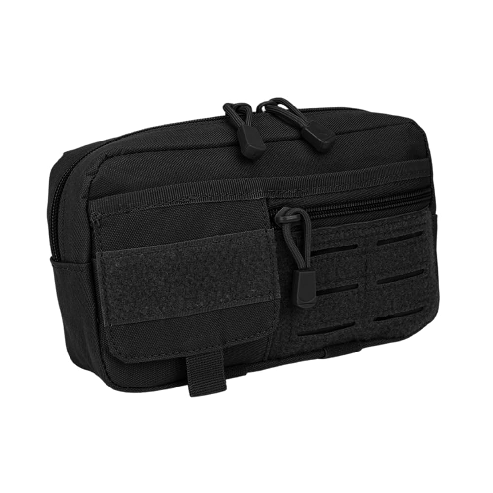 MOLLE Utility Pouch, 8.46×4.72×2.17Inch Multi-functional Medical Pouch Utility Bag for Camping Hiking Outdoor Activities