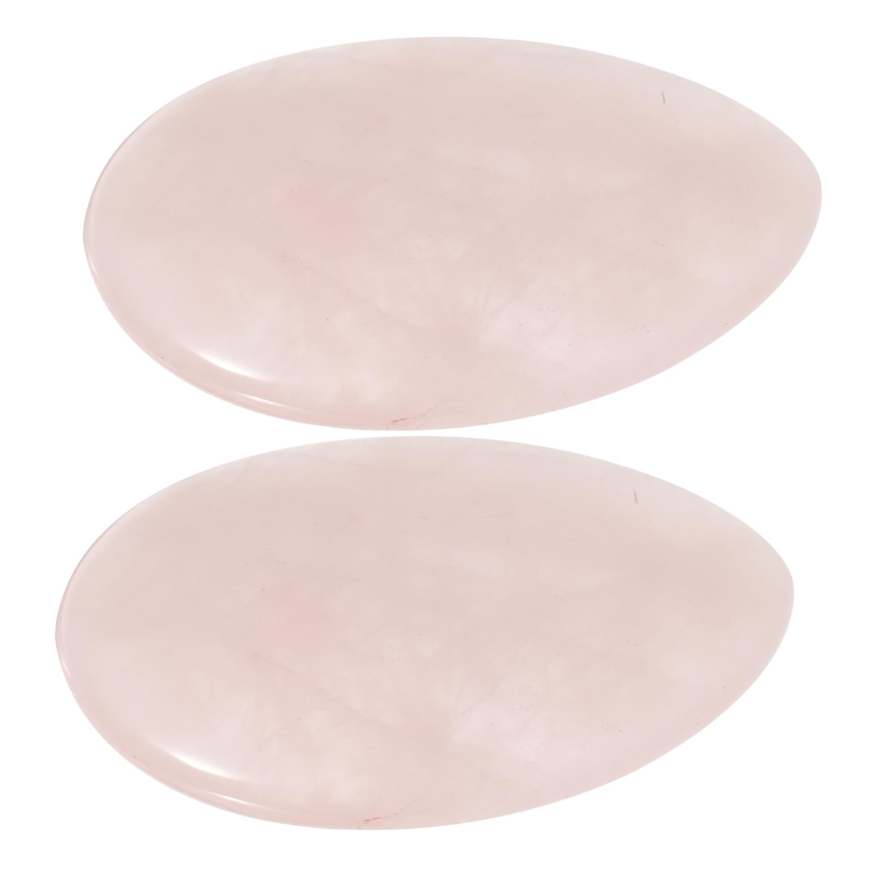 FOMIYES Sets Mini Massage Stone Scraping Plate Himalayan Salt Palm Stone Natural for Relief Reduction Pcs