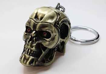 90年代 ビンテージ ターミネーター シュワルツェネッガー キーホルダー 当時物 90年代 ビンテージ ターミネーター シュワルツェネッガー