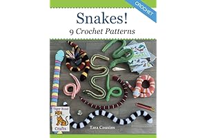 Snowflake and the Snake: Crochet Patterns
