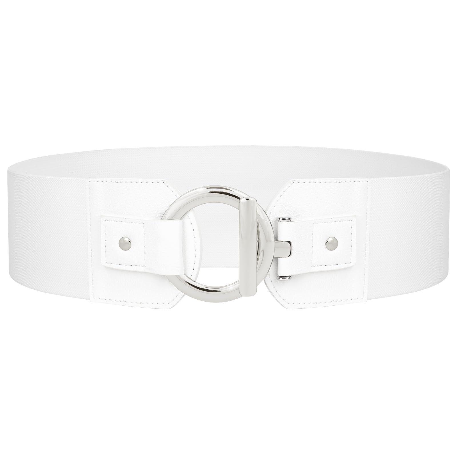 JASGOOD Women Wide Elastic Waist Belt Fashion Stretchy Dress Belt