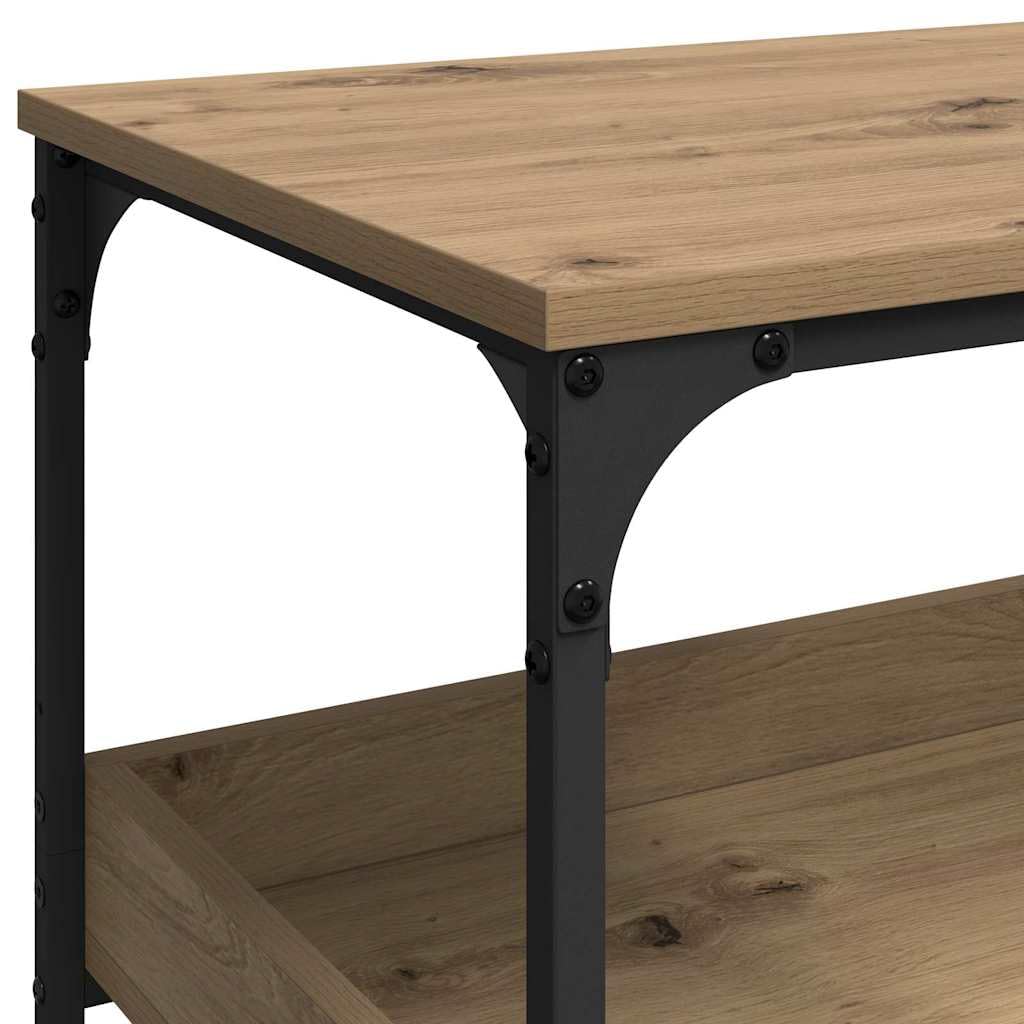 vidaXL Carro de Cocina Roble artesanal 60 x 41 x 80.5 cm