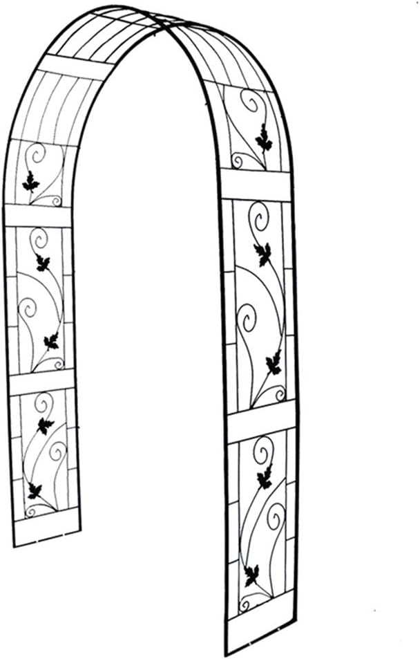 Arbors Metal Garden Arch Width 130cmheight 217cm Sturdy Metal Pavilion Used for Climbing Vines and Plants Wedding Party Decoration