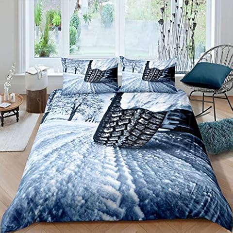 Juego de ropa de cama para niños temática deportiva Cover