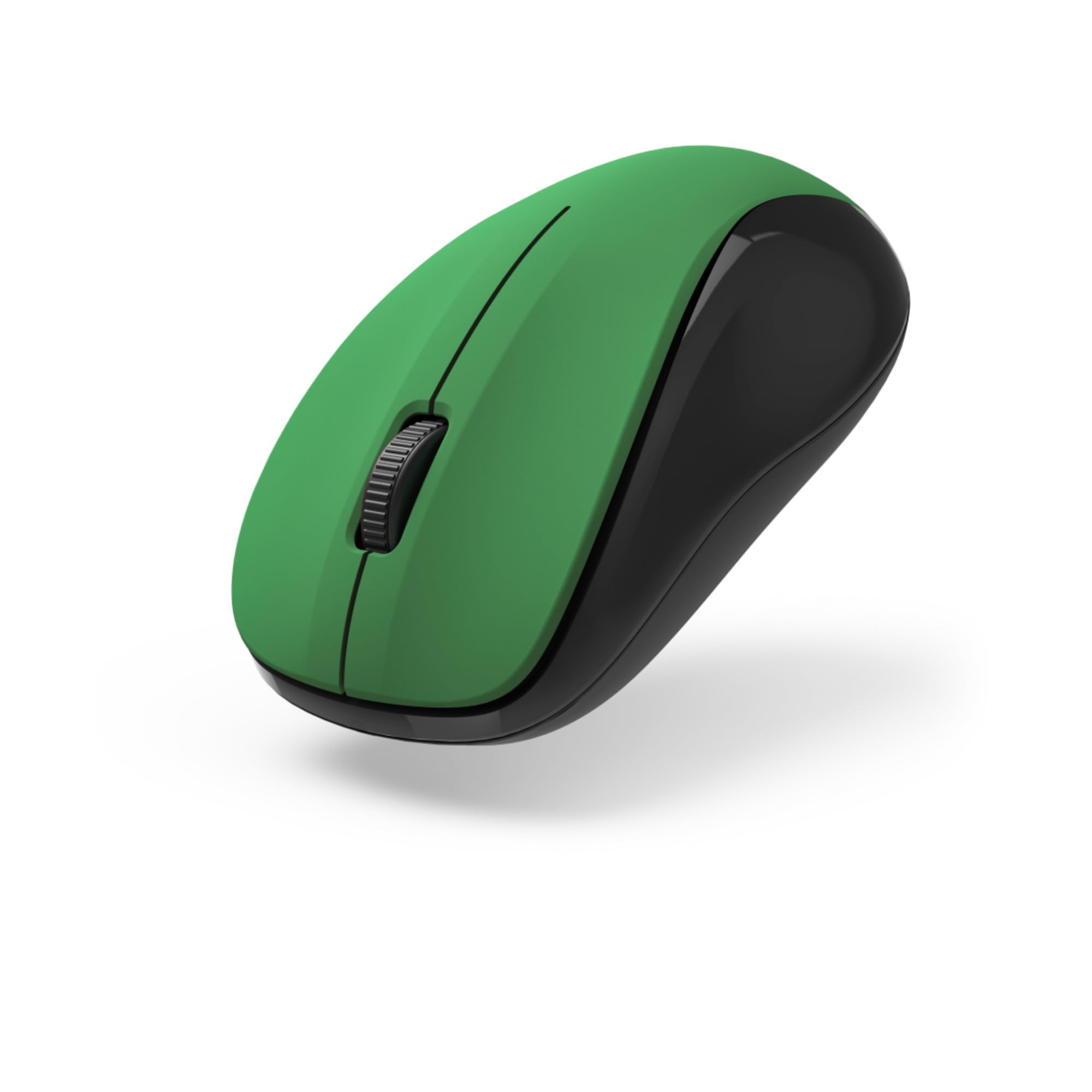 Hama Wireless Mouse 3 Buttons 2.4GHz 1200dpi Optical Mouse Wireless Computer Mouse for Laptop PC Notebook Silent Battery Right Handed Left Handed USB Receiver Green
