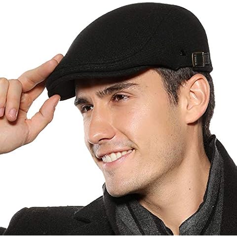 Superora Men's Classic Tweed Flat Cap Cover
