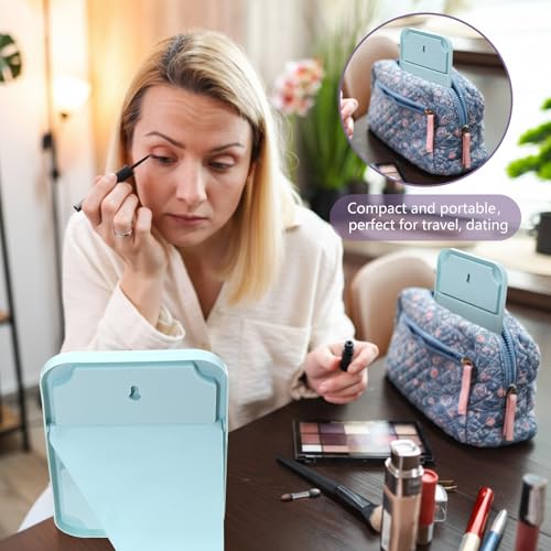Espejo de maquillaje plegable Honeydak 32 piezas miniatura 5