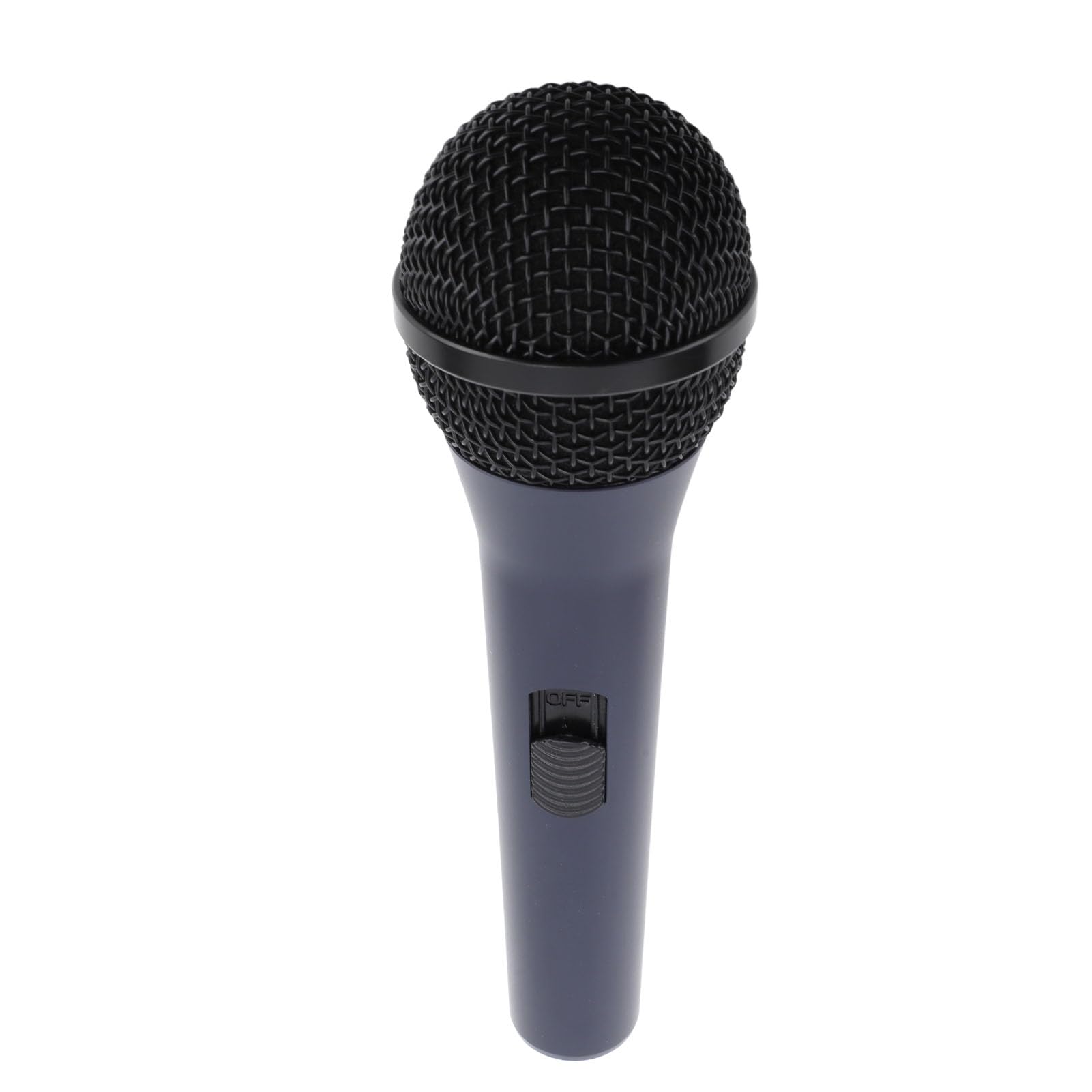 Mikrofon przewodowy do śpiewania, dynamiczny mikrofon wokalny z metalową siatką, mikrofon ręczny z wyważonym wyjściem, ergonomiczny uchwyt do karaoke, występów na żywo, mowy na świeżym