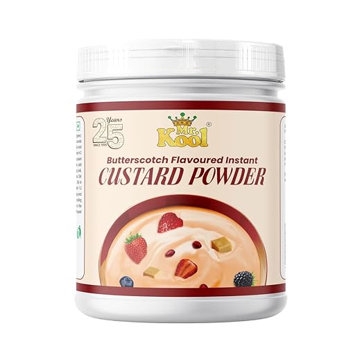 Custard Powder Butterscotch Flavor Jar 400gm