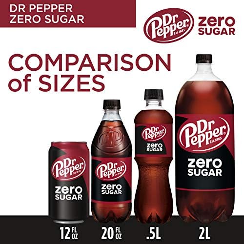 Dr Pepper, Zero Sugar, 12 Ounce, 12 Count - 3