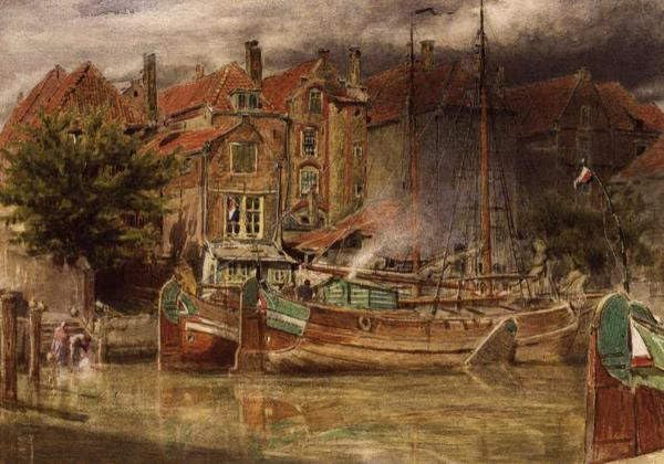 Impression d'affiches Albert Goodwin pour habiller un grand mur vide