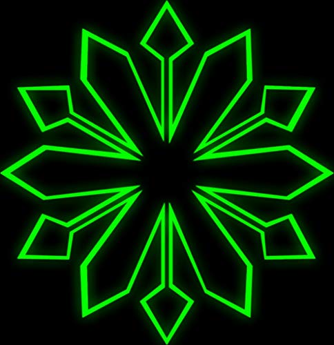 Image of Oumers Glow in The Dark Tape 33 ft x 1 inch Green High Bright Luminous Tape Sticker Removeble Waterproof and Photoluminescent