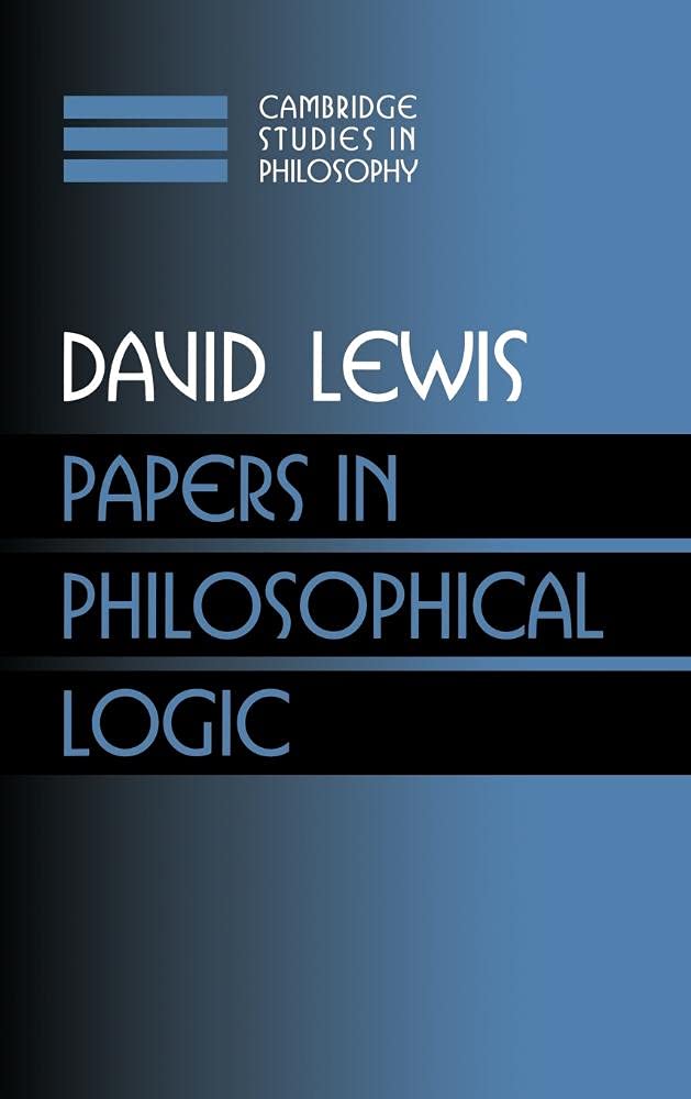 Papers in Philosophical Logic: Volume 1 by David Lewis - 9780521582476