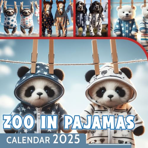 Zoo in Pajamas Calendar 2025