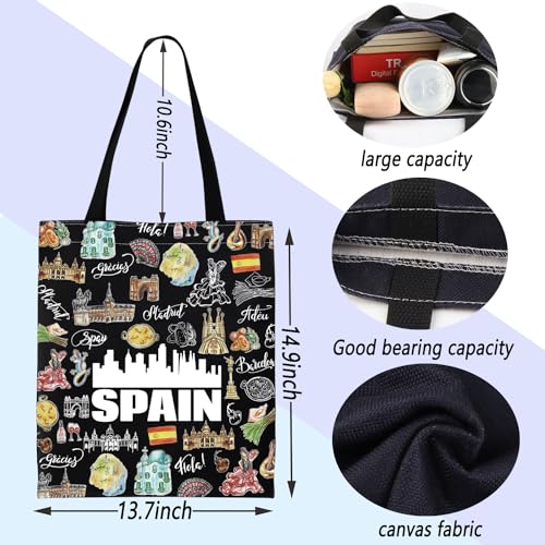 ENSIANTH Spain Travel Tote Bag